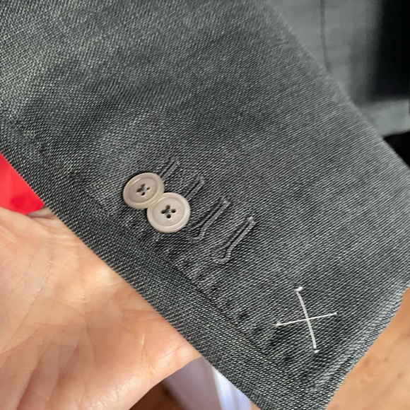 Massimo Dutti Men's Gray Blazer - Picture 3 of 11